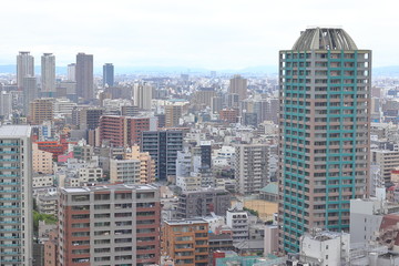 Fototapeta na wymiar 大阪のビル街