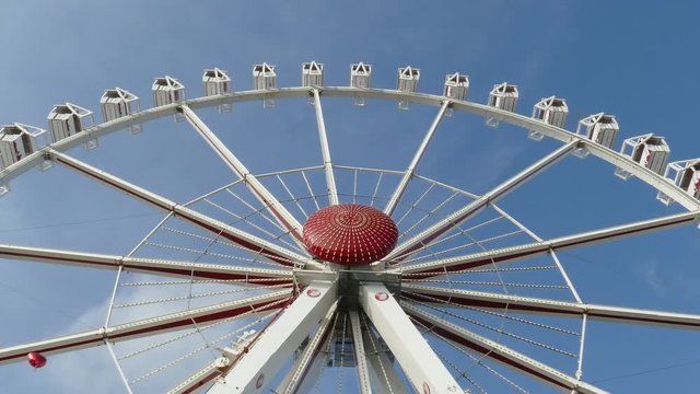 Ferris wheel and stalls at the fair Bremer Freimarkt, Bremen, Germany, Europe