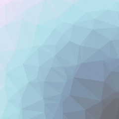 Fototapeta premium gray Color Abstract trianglify Generative Art background illustration