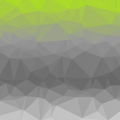 Fototapeta premium gray Color Abstract trianglify Generative Art background illustration