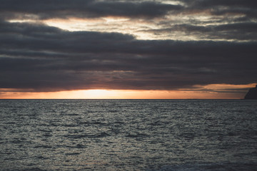 Sonnenuntergang Meer