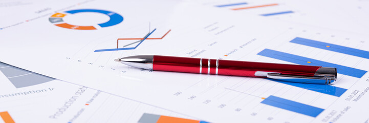 documents on the table, office workplace