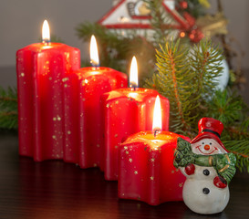 christmas candles