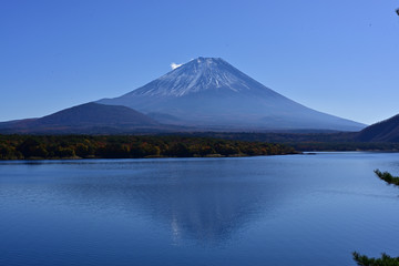 Today the sky is a cloudless blue.