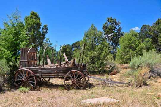 Old Wooden Wagon