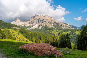 Italian National Park Tre Cime di Lavaredo. Dolomites