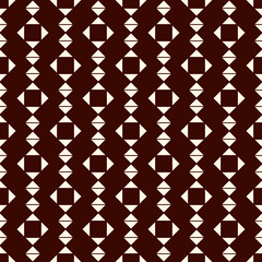 Hanging garland background. Crystal pendant motif. Ethnic and tribal seamless pattern with lozenges and diamonds.