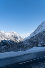 Obraz premium Winter in den Bergen