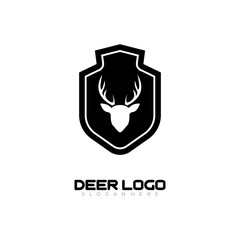 Vector illustration of a deer logo