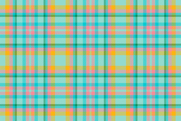 Tartan scotland seamless plaid pattern vector. Retro background fabric. Vintage check color square geometric texture.