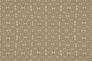 Colored fabric, geometric shapes, beige color 