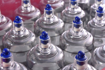 Close up of Cupping Therapy Set