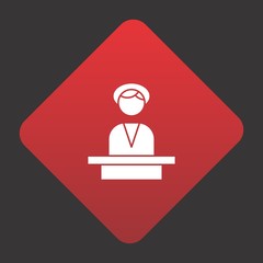 Spa Receptionist icon for your project