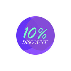 Sale discount icons. Special offer price signs. Speech bubbles or chat symbols. Colored elements. Vector