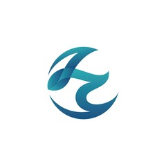 wave abstract logo