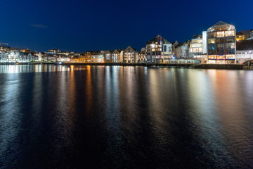 Obraz premium Alesund Norwegen im Herbst