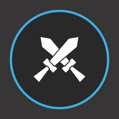 Fototapeta premium Pirate Sword icon for your project