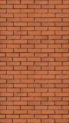 Background with a seamless pattern of a brick old wall. Vertical screensaver for gadgets.
