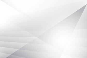 Obraz premium Abstract geometric white and gray color background. Vector, illustration. 