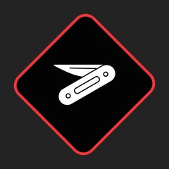 Penknife icon for your project