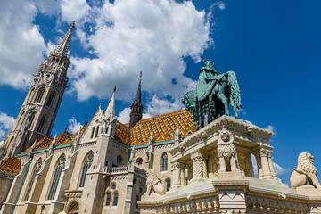 Fototapeta na wymiar Budapest, Ungheria, chiesa di Mattia