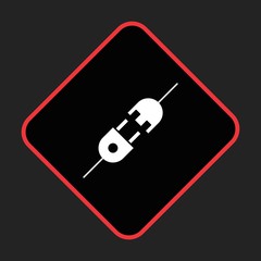 Male female plug icon for your project