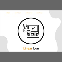  Laptop icon for your project
