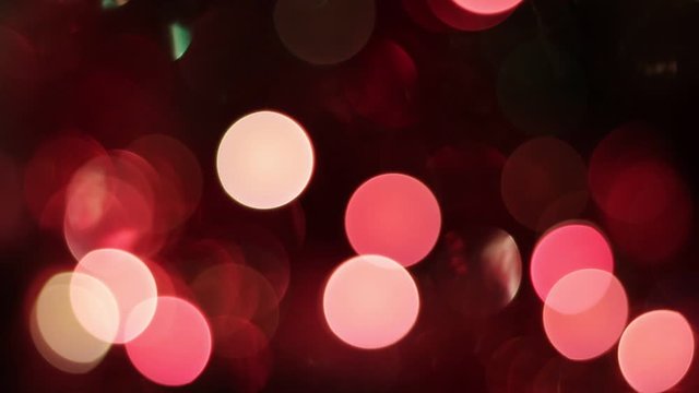 abstract christmas background with lights