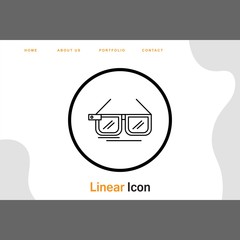 3d Glasses icon for your project