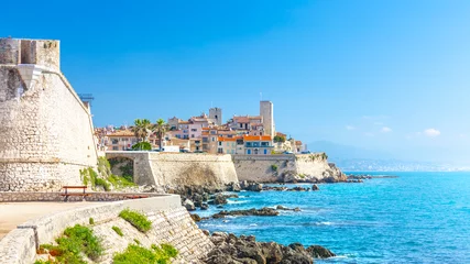 Abwaschbare Fototapete Nice Altstadt von Antibes, Côte d& 39 Azur, Provence, Frankreich
