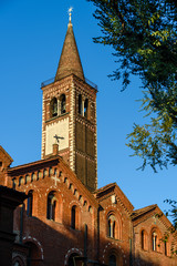 Fototapeta na wymiar Milano, Basilica di Sant'Eustorgio