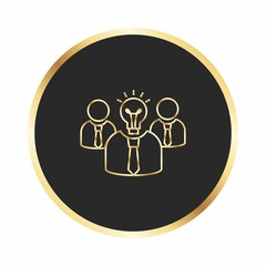 Creative team icon for your project