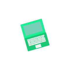 laptop vector, icon or symbol.
