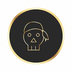  Pirate Bandana icon for your project