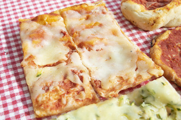 margherita pizza pizza by the slice