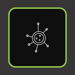 Virus icon for your project