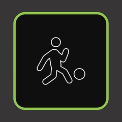  Foot Ball Player icon for your project