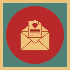 Love Message icon for your project