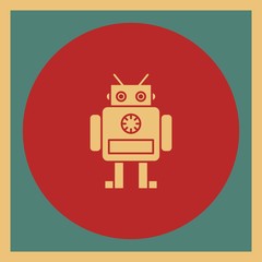 Robot icon for your project