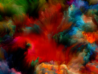 Obraz na płótnie Canvas Illusion of Virtual Color