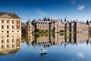 Dutch parliament buildings in The Hague