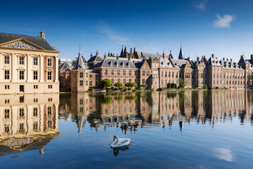 Fototapeta premium Dutch parliament buildings in The Hague