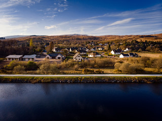 aerial view of Fort William