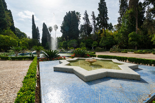 Jnan sbil park in Fes.
