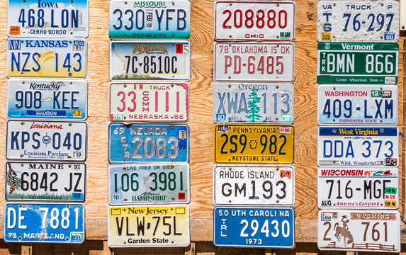 License Plate Stock Photos And Royalty Free Images Vectors And Illustrations Adobe Stock
