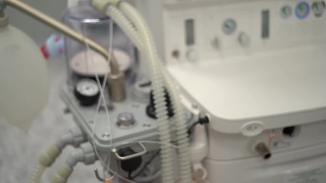 Modern equipment in the hospital.
