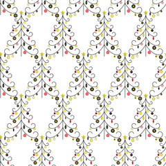 seamless Christmas patterns