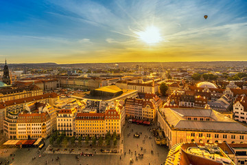 Skyline über Dresden