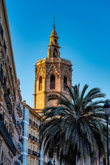 Famous church in the city of Valencia in Spain.
