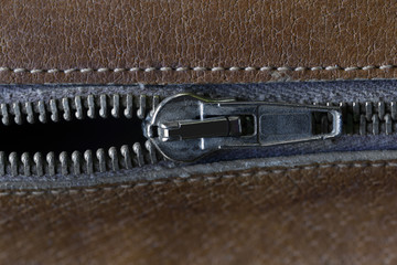 zipper on black background,  sweden stokholm, nacka